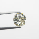 2.38cttw 2pc 6x6mm SI Cape Color Antique Old Mine Cut Matching Pair 19493-01