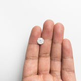 2.60ct 8.85x8.93x5.31mm GIA Fancy White Round Brilliant 19541-01