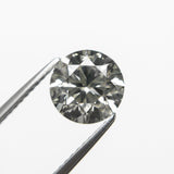 (SOLD #D11726) 2.01ct 7.96x7.94x5.02mm Fancy Grey Round Brilliant 19551-01