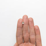 0.93ct 6.78x5.17x3.21mm SI1 C3 Modern Antique Oval Old Mine Cut 19568-01