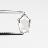 0.63ct 7.66x5.35x1.77mm SI1 C2 Pentagon Rosecut 19573-03