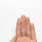 0.69ct 9.30x4.61x2.11mm Modern Antique Moval Brilliant 19585-04