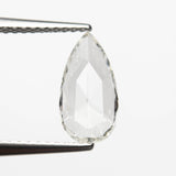 0.78ct 10.69x5.45x1.49mm VVS2 I Pear Rosecut 19596-01