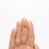 4.30ct 12.80x7.41x4.44mm Hexagon Rosecut 19606-04