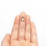 1.69ct 10.12x7.06x2.92mm Pear Double Cut 19606-05