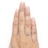 1.37ct 9.05x5.44x3.22mm Pear Rosecut 19609-11