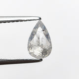 0.86ct 8.06x5.04x2.41mm Pear Rosecut 19609-23