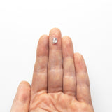 0.87ct 6.52x4.55x3.05mm Half Moon Double Cut 19617-24