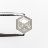 0.91ct 6.57x5.58x2.90mm Hexagon Rosecut 19619-36