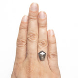 4.55ct 13.40x11.69x3.70mm Pentagon Rosecut 19621-16