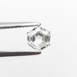 0.50ct 5.36x4.85x2.47mm SI2 E Hexagon Step Cut 19644-01 🇨🇦