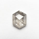 2.15ct 9.05x6.92x3.93mm Hexagon Rosecut 19752-02