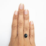 3.58ct 10.16x8.15x4.34mm Oval Cabochon Cut Sapphire 19822-01