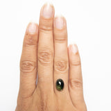 4.41ct 11.13x8.11x4.97mm Oval Cabochon Cut Sapphire 19822-04