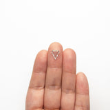 1.51ct 9.32x8.54x2.36mm SI1 G Shield Portrait Cut 19854-32