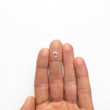 0.51ct 8.46x5.70x0.97mm VS2 I Hexagon Portrait Cut 19854-36