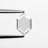 0.51ct 8.43x5.44x1.04mm VS1 E Hexagon Portrait Cut 19854-44