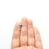 1.64ct 6.70x6.65x4.14mm Cushion Brilliant Sapphire 19869-01