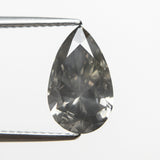 2.38ct 12.20x7.29x4.19mm Fancy Grey Pear Brilliant 19911-03