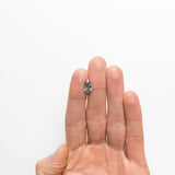 2.38ct 12.20x7.29x4.19mm Fancy Grey Pear Brilliant 19911-03