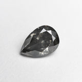 1.01ct 7.83x5.42x3.38mm Fancy Dark Grey Pear Brilliant 19913-01