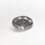 1.02ct 7.90x5.23x3.28mm Fancy Grey Oval Brilliant 19913-03