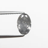 1.02ct 7.90x5.23x3.28mm Fancy Grey Oval Brilliant 19913-03