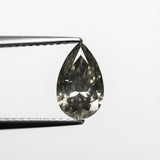 1.30ct 9.38x5.69x3.70mm Fancy Grey Pear Brilliant 19913-11