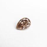 0.50ct 6.12x4.34x2.58mm VS2 Fancy Deep Brownish Pink Pear Brilliant 19921-01