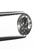 0.73ct 7.18x4.65x2.85mm VS2 Fancy Grey Oval Brilliant 19923-14