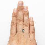 0.97ct 6.92x4.94x3.53mm Oval Brilliant Sapphire 19939-49