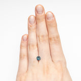 0.67ct 5.58x5.50x3.06mm Round Brilliant Sapphire 19942-43