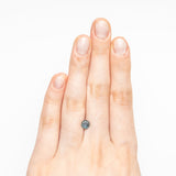 0.61ct 5.59x5.55x2.67mm Round Brilliant Sapphire 19942-45