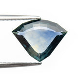 2.17ct 8.83x11.56x2.77mm Shield Portrait Cut Sapphire 19990-01