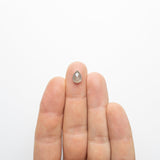 1.88ct 9.41x6.89x3.67mm Pear Rosecut 19999-03