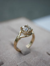 Cushion Lover’s Knot Ring