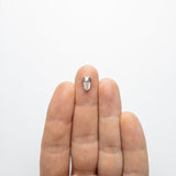 1.86ct 9.47x6.95x3.46mm Coffin Rosecut 20000-05