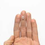 1.96ct 10.11x5.79x3.54mm Hexagon Rosecut 20001-23