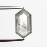 3.08ct 12.62x6.66x3.58mm Hexagon Rosecut 20001-24