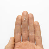 0.58ct 7.93x3.78x2.08mm Half Moon Rosecut 20001-25