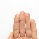 1.26ct 6.53x6.51x4.44mm Round Brilliant 20009-13