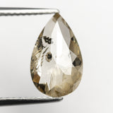 2.89ct 12.31x7.55x3.68mm Pear Rosecut 20016-01