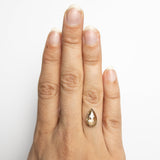 2.89ct 12.31x7.55x3.68mm Pear Rosecut 20016-01