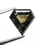 2.90ct 9.89x9.56x4.55mm Shield Rosecut 20019-08