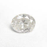 2.02ct 9.50x7.48x4.10mm Fancy White Oval Brilliant 20022-01