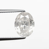 2.02ct 9.50x7.48x4.10mm Fancy White Oval Brilliant 20022-01