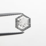 0.69ct 6.90x5.95x1.76mm Hexagon Portrait Cut 20026-14