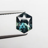 1.02ct 7.45x5.53x3.59mm Hexagon Brilliant Sapphire 20031-01