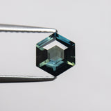1.06ct 6.86x5.87x3.53mm Hexagon Step Cut Sapphire 20031-06