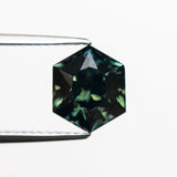 2.74ct 8.99x7.44x5.75mm Hexagon Brilliant Sapphire 20033-05